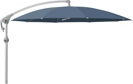 Glatz Parasol PENDALEX® P+ Ø300cm Qualité 5 · 600 Wave Alu naturel eloxé