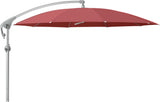 Glatz Parasol PENDALEX® P+ Ø300cm Qualité 5 · 637 Cherry Alu naturel eloxé