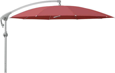 Glatz Parasol PENDALEX® P+ Ø300cm Qualité 5 · 637 Cherry Alu naturel eloxé
