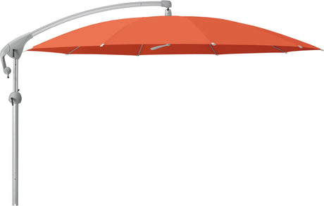 Glatz Parasol PENDALEX® P+ Ø300cm Qualité 5 · 660 Papaya Alu naturel eloxé