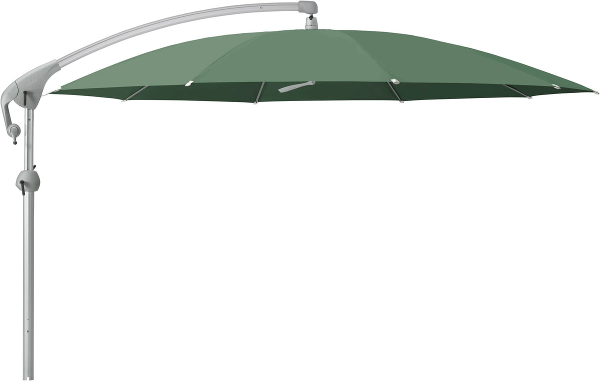 Glatz Parasol PENDALEX® P+ Ø300cm Qualité 5 · 677 Nile Alu naturel eloxé