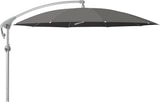 Glatz Parasol PENDALEX® P+ Ø300cm Qualité 5 · 807 Lava Alu naturel eloxé