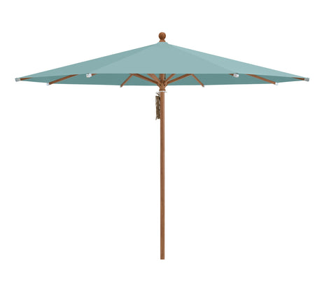 Glatz Parasol PIAZZA® Imitation bois Ø250cm 417 Ocean 