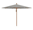 Glatz Parasol PIAZZA® Ø250cm 420 Smoke 