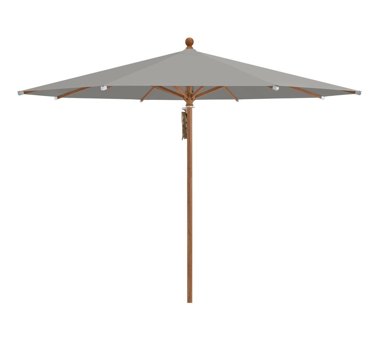 Glatz Parasol PIAZZA® Ø250cm 420 Smoke 