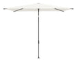 Glatz Parasol Smart 210x150cm 404 White Alu laqué anthracite