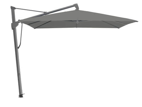Glatz Parasol SOMBRANO® S+ 400x300cm 157 Stone grey Alu laqué anthracite
