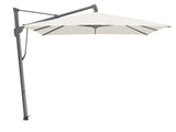 Glatz Parasol SOMBRANO® S+ 400x300cm 158 Off white Alu laqué anthracite