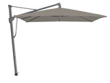 Glatz Parasol SOMBRANO® S+ 400x300cm 461 Taupe Alu laqué anthracite
