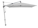Glatz Parasol SOMBRANO® S+ 400x300cm 501 Granite Alu naturel eloxé