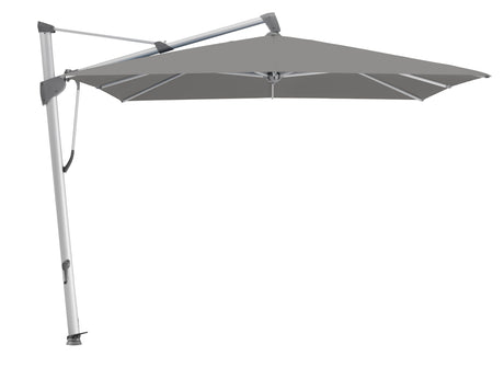 Glatz Parasol SOMBRANO® S+ 400x300cm 684 Urban shadow Alu naturel eloxé