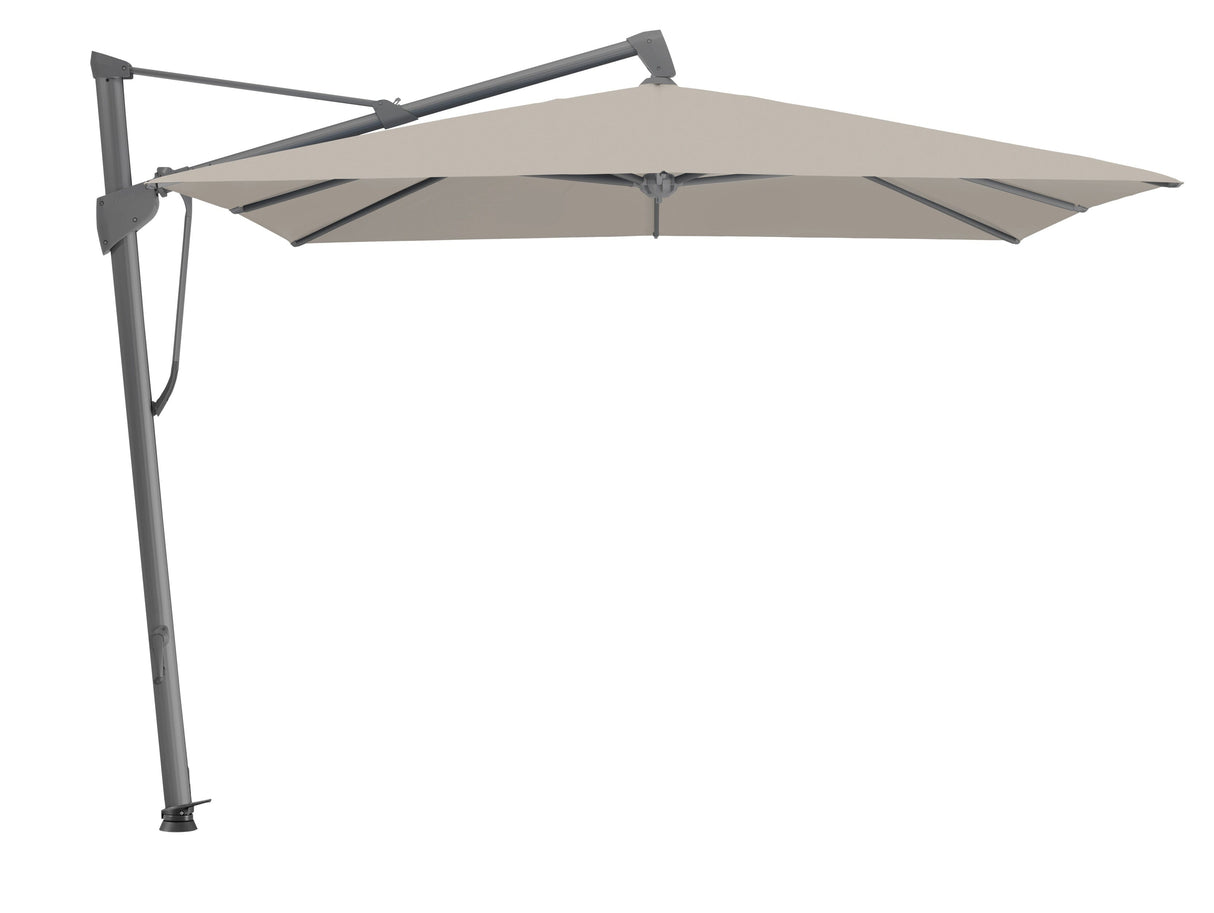 Glatz Parasol SOMBRANO® S+ 400x300cm 686 Urban clay Alu laqué anthracite
