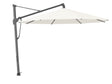 Glatz Parasol SOMBRANO® S+ Ø350cm 158 Off white Alu laqué anthracite