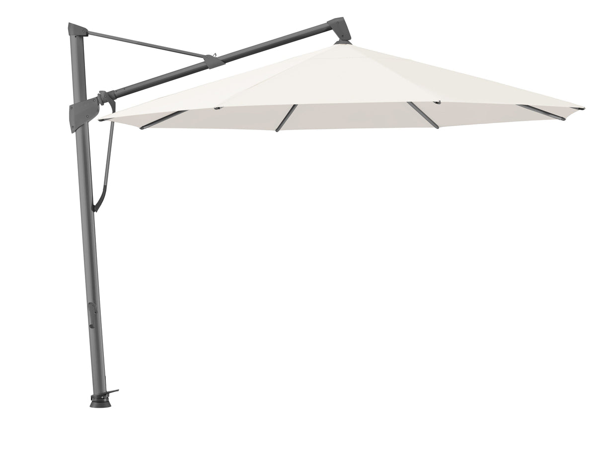 Glatz Parasol SOMBRANO® S+ Ø350cm 453 Vanilla Alu laqué anthracite