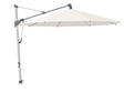 Glatz Parasol SOMBRANO® S+ Ø350cm 453 Vanilla Alu naturel eloxé