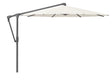 Glatz Parasol SUNWING® Casa Ø300cm 158 Off white Alu laqué anthracite