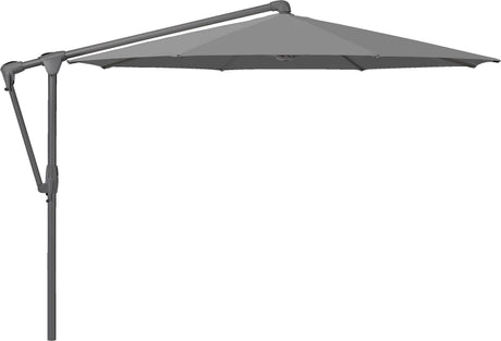 Glatz Parasol SUNWING® Casa Ø300cm Qualité 5 · 502 Thunder (Quickship) Alu laqué anthracite