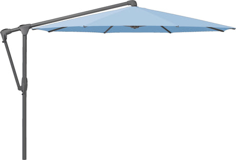 Glatz Parasol SUNWING® Casa Ø300cm Qualité 5 · 515 Cloud Alu laqué anthracite