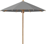Glatz Parasol TEAKWOOD Ø300cm Qualité 5 · 502 Thunder 
