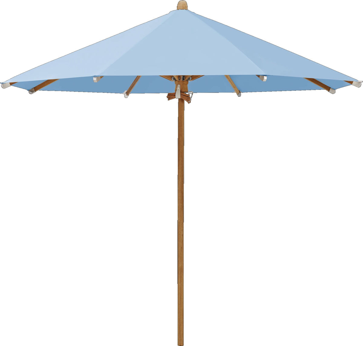 Glatz Parasol TEAKWOOD Ø300cm Qualité 5 · 515 Cloud 
