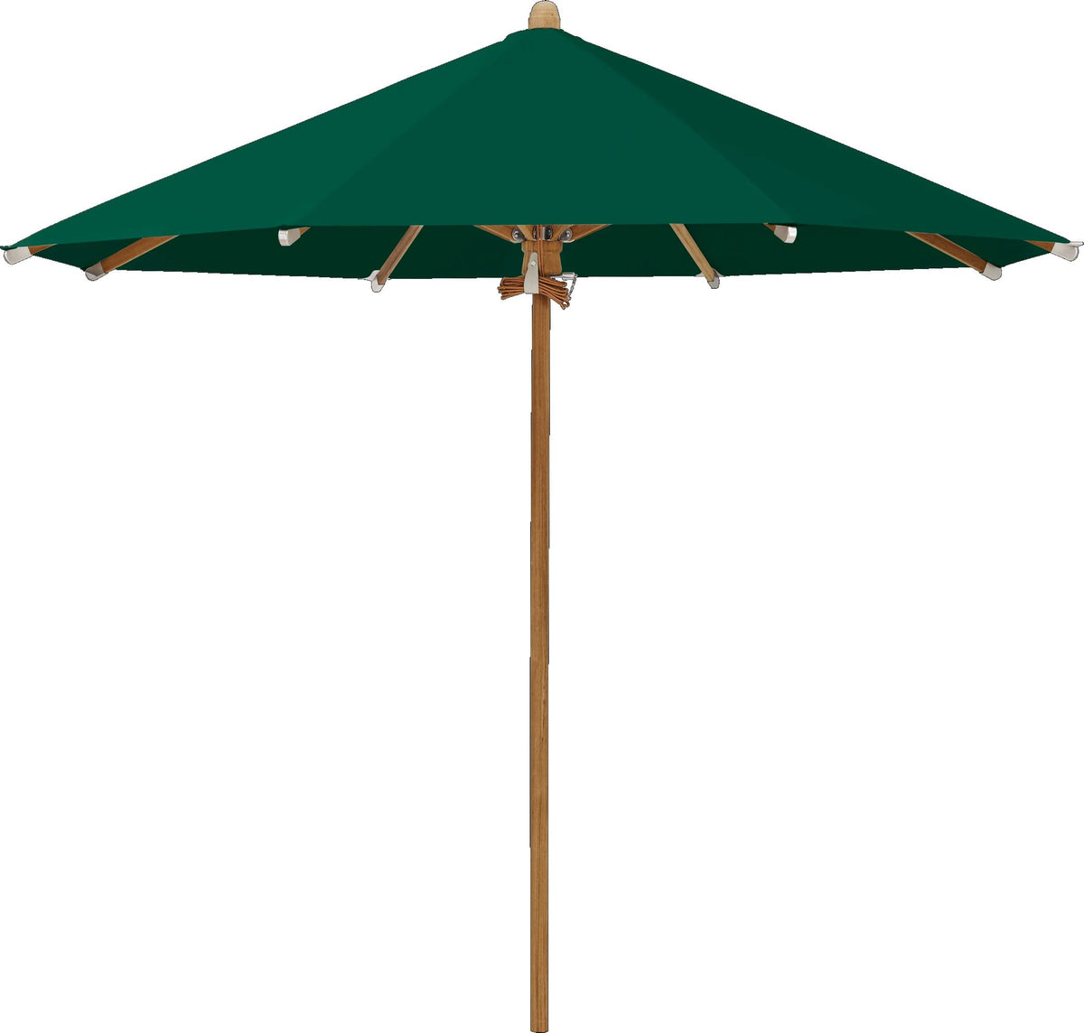 Glatz Parasol TEAKWOOD Ø300cm Qualité 5 · 521 Aloe 