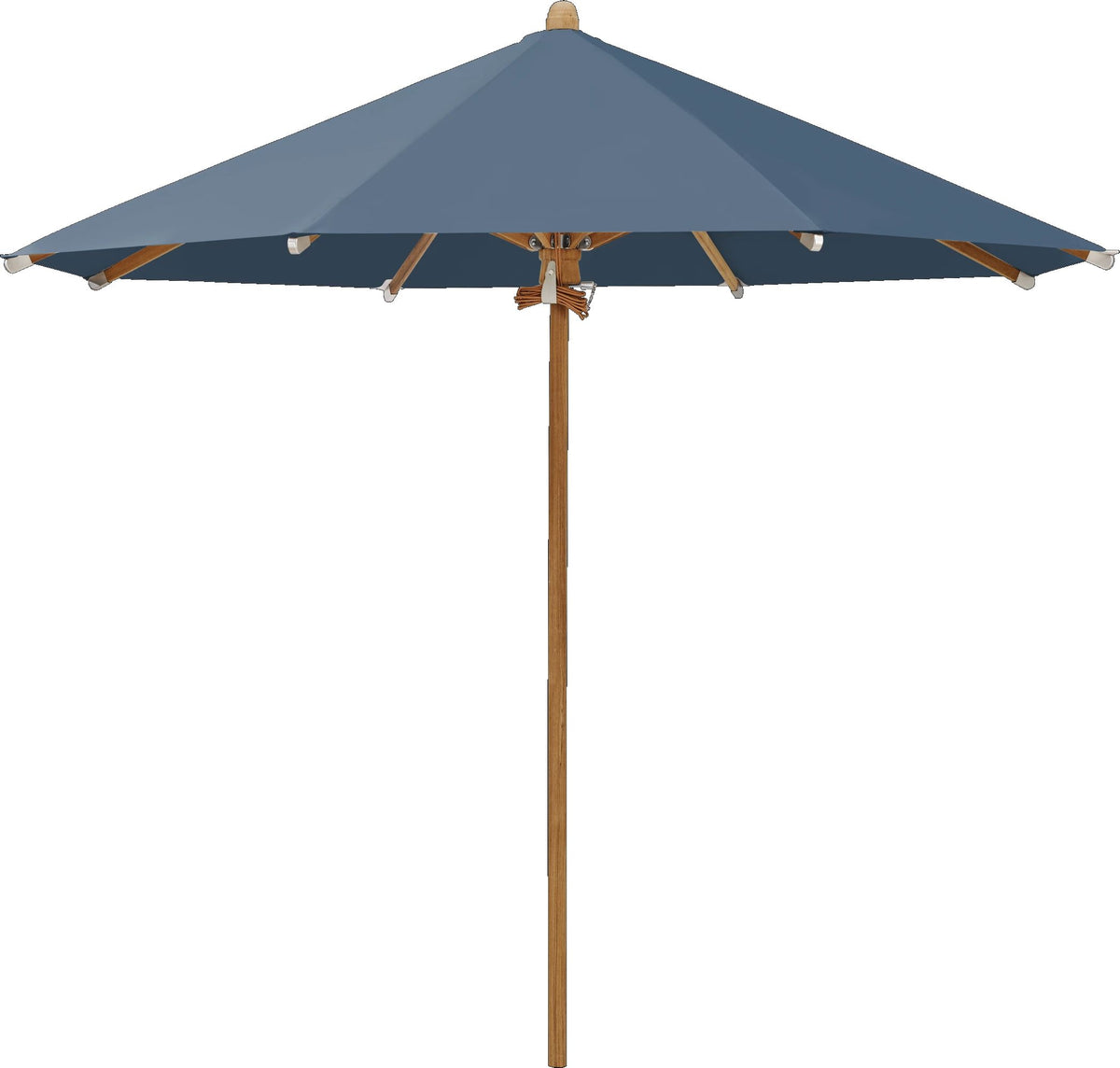 Glatz Parasol TEAKWOOD Ø300cm Qualité 5 · 600 Wave 