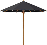 Glatz Parasol TEAKWOOD Ø300cm Qualité 5 · 615 Black 
