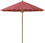 Glatz Parasol TEAKWOOD Ø300cm Qualité 5 · 637 Cherry 