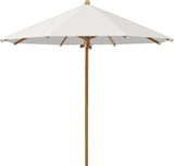 Glatz Parasol TEAKWOOD Ø300cm Qualité 5 · 665 Chrome 
