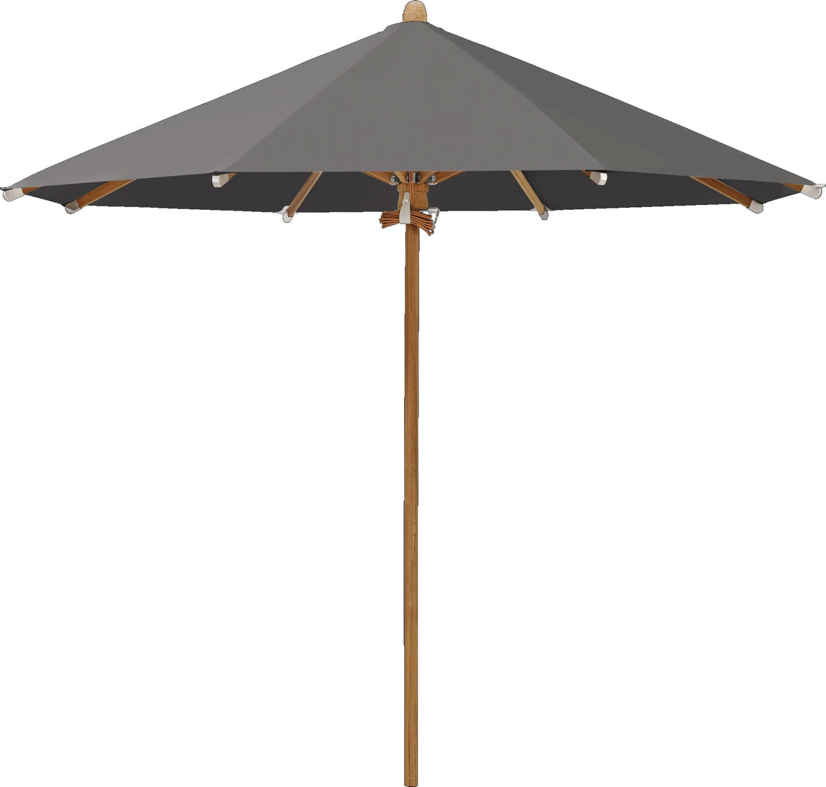 Glatz Parasol TEAKWOOD Ø300cm Qualité 5 · 807 Lava 