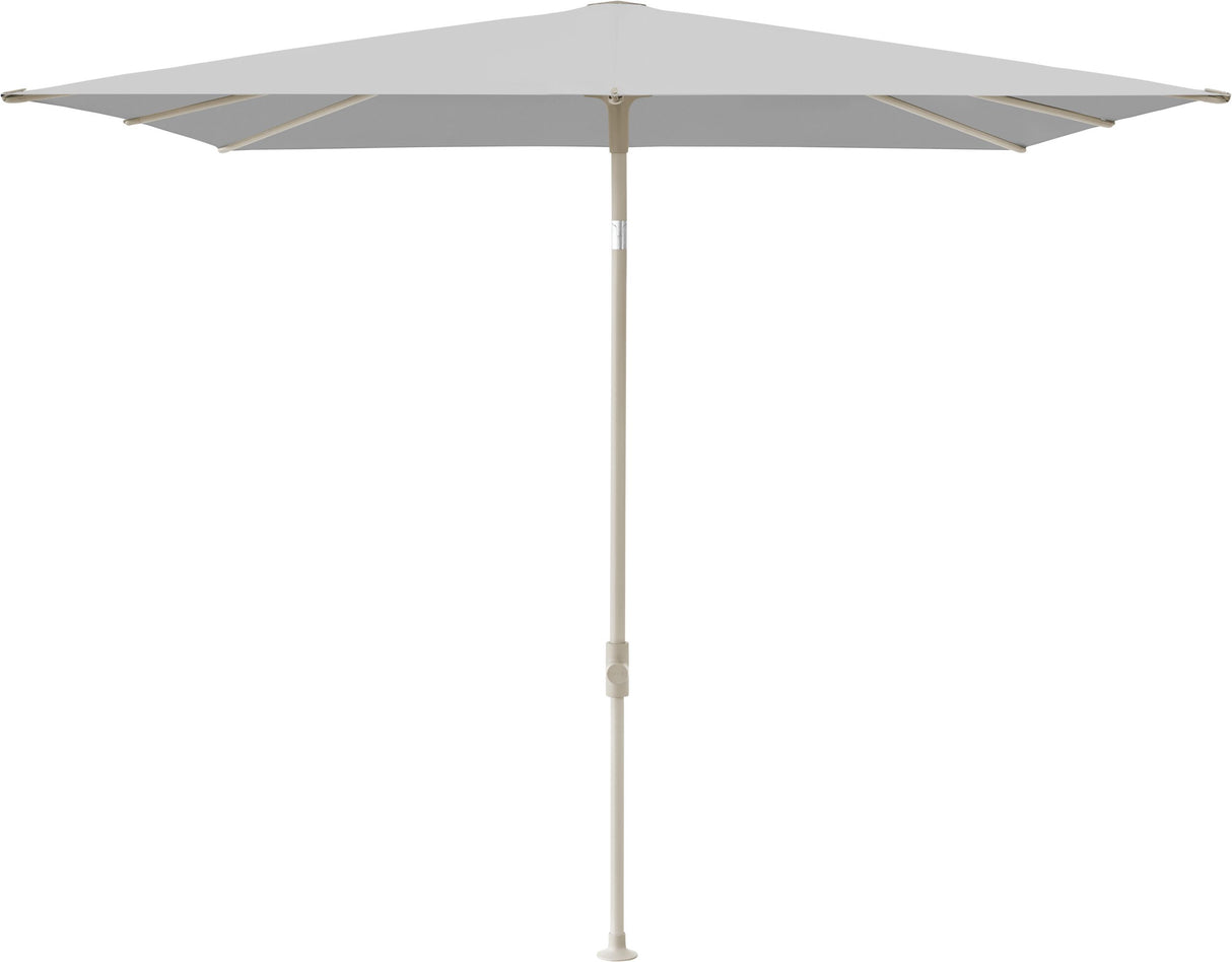 Glatz Parasol VITA® Piana 210x150cm 501 Granite Gris soie