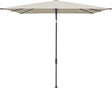 Glatz Parasol VITA® Piana 210x150cm 527 Urban chrome Anthracite