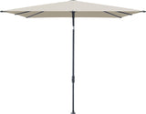 Glatz Parasol VITA® Piana 210x150cm 527 Urban chrome Anthracite