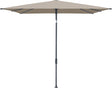 Glatz Parasol VITA® Piana 210x150cm 605 Clay Anthracite
