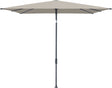 Glatz Parasol VITA® Piana 210x150cm 686 Urban clay Anthracite