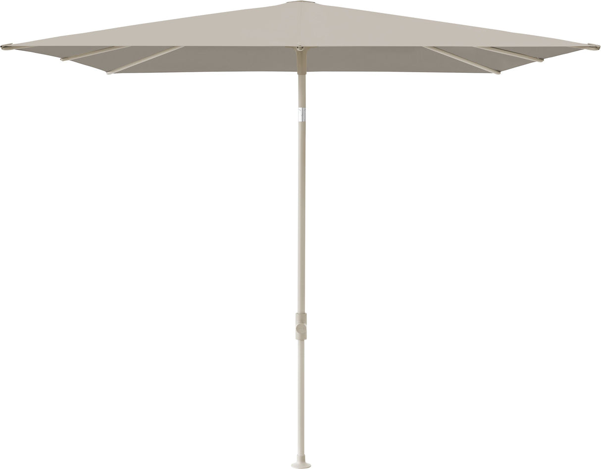 Glatz Parasol VITA® Piana 210x150cm 686 Urban clay Gris soie