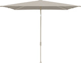 Glatz Parasol VITA® Piana 210x150cm 686 Urban clay Gris soie