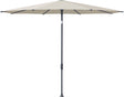 Glatz Parasol VITA® Piana Ø220cm 527 Urban chrome Anthracite