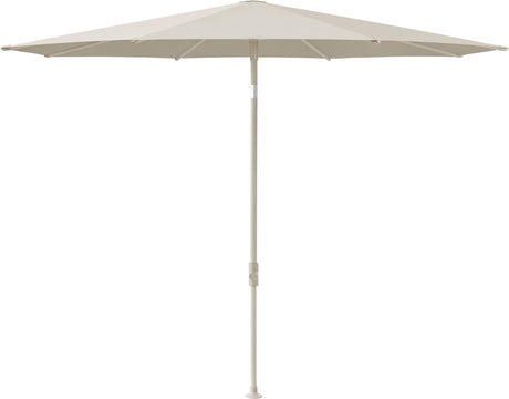 Glatz Parasol VITA® Piana Ø220cm 527 Urban chrome Gris soie