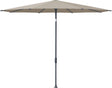 Glatz Parasol VITA® Piana Ø220cm 605 Clay Anthracite