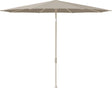 Glatz Parasol VITA® Piana Ø220cm 605 Clay Gris soie