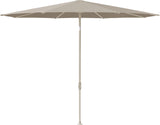 Glatz Parasol VITA® Piana Ø220cm 605 Clay Gris soie