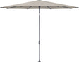 Glatz Parasol VITA® Piana Ø220cm 686 Urban clay Anthracite