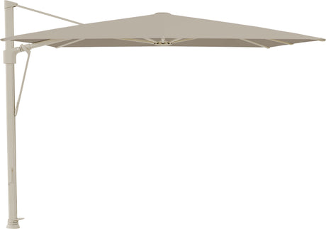 Glatz Parasol VITA® Sfera 300x300cm 605 Clay Alu laqué gris soie