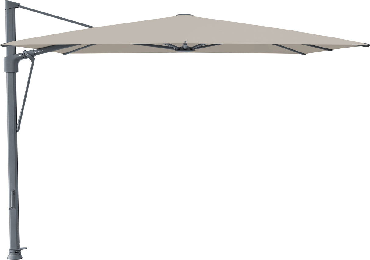 Glatz Parasol VITA® Sfera 300x300cm 686 Urban clay Alu laqué anthracite