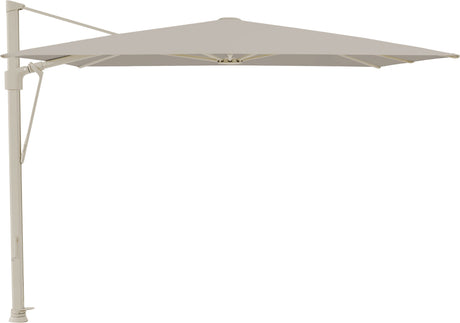 Glatz Parasol VITA® Sfera 300x300cm 686 Urban clay Alu laqué gris soie