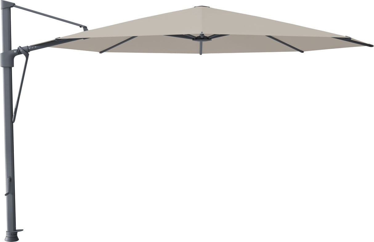Glatz Parasol VITA® Sfera Ø375cm 686 Urban clay Alu laqué anthracite