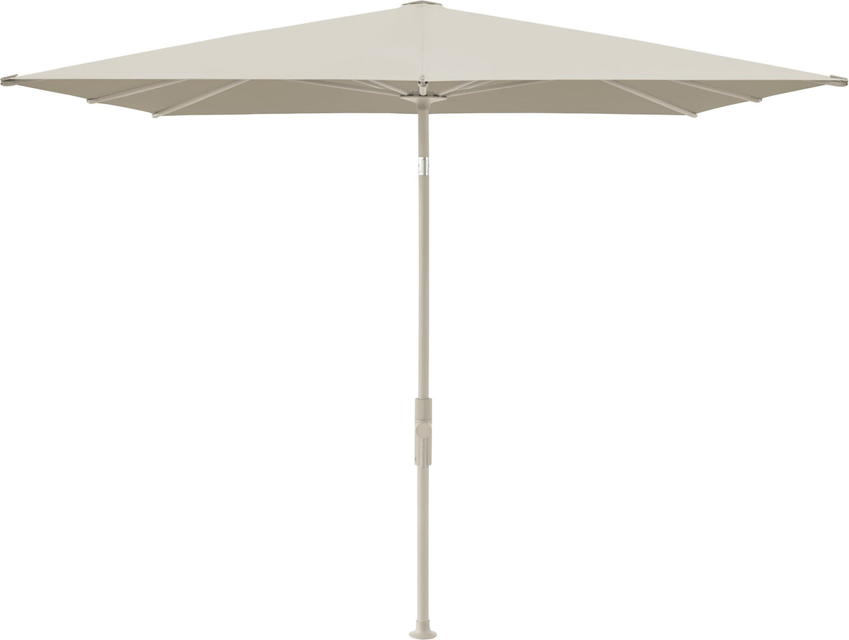 Glatz Parasol VITA® Torna 210x150cm 527 Urban chrome Gris soie