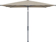 Glatz Parasol VITA® Torna 210x150cm 605 Clay Anthracite