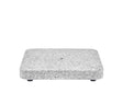 Glatz Socle carré en granit naturel Z, 40kg, finition mate 